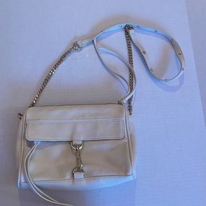 Forever 21 white crossbody purse